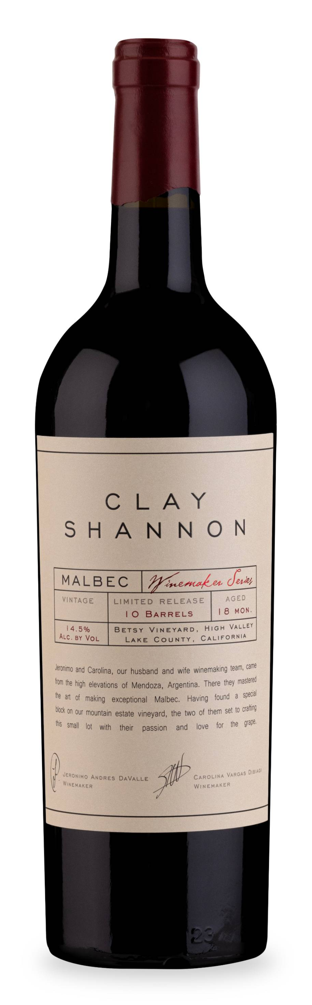 Clay Shannon Malbec
