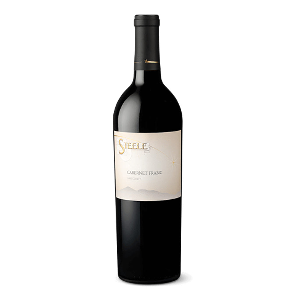 Bottle of 2020 Steele Cabernet Franc Wine