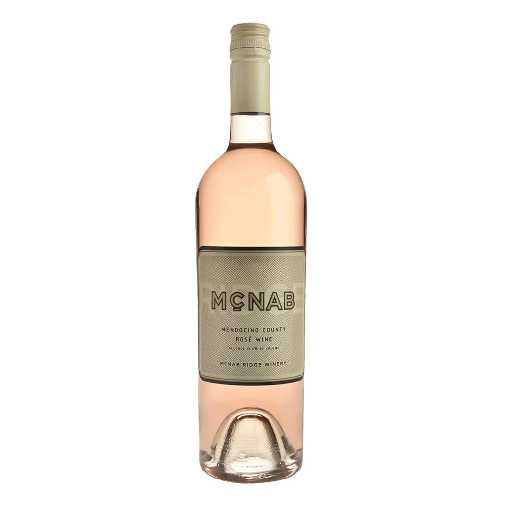 McNab Rose wine from Northern California.