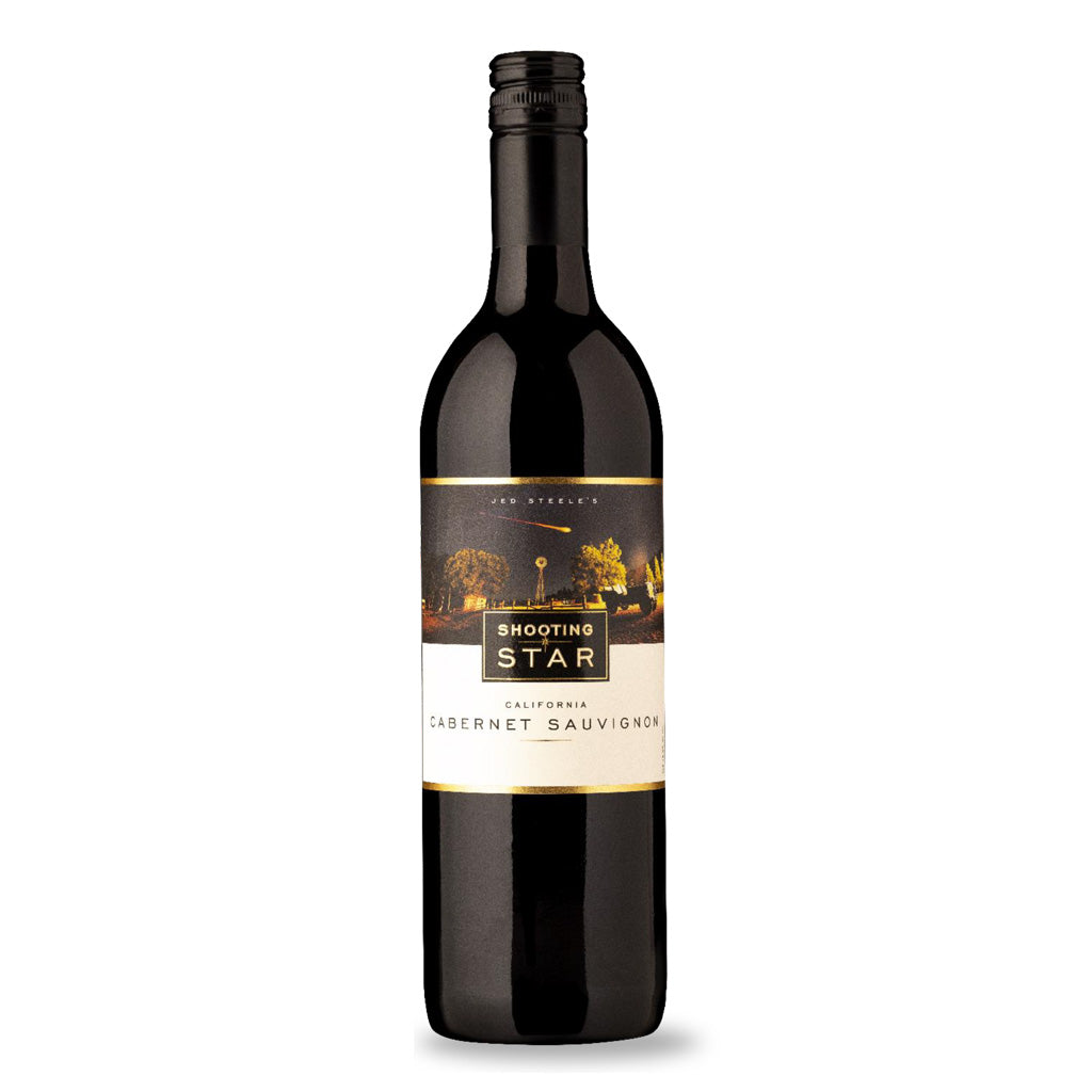Bottle of 2021 Shooting Star Cabernet Sauvignon Wine