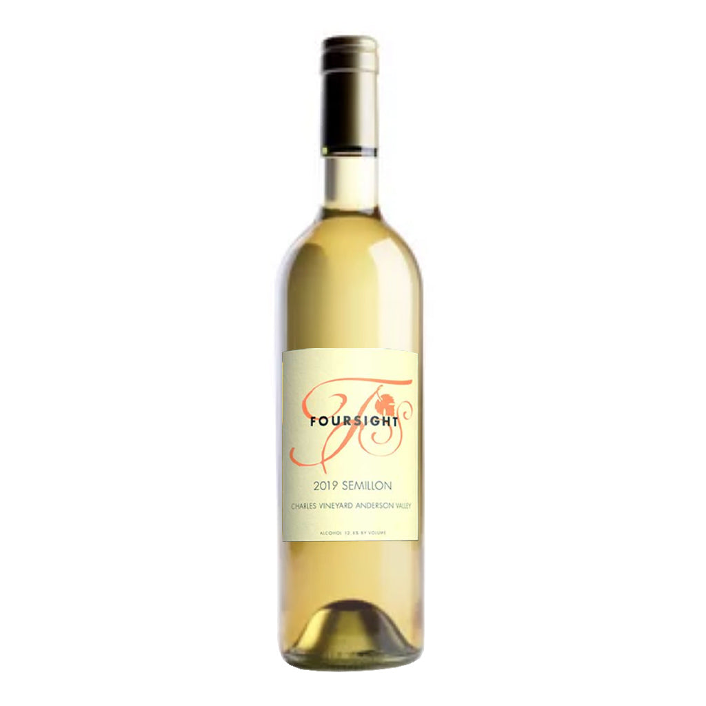Bottle of Foursight Semillon - Charles Vineyard wine, Available from Menard Creek in Northern California
