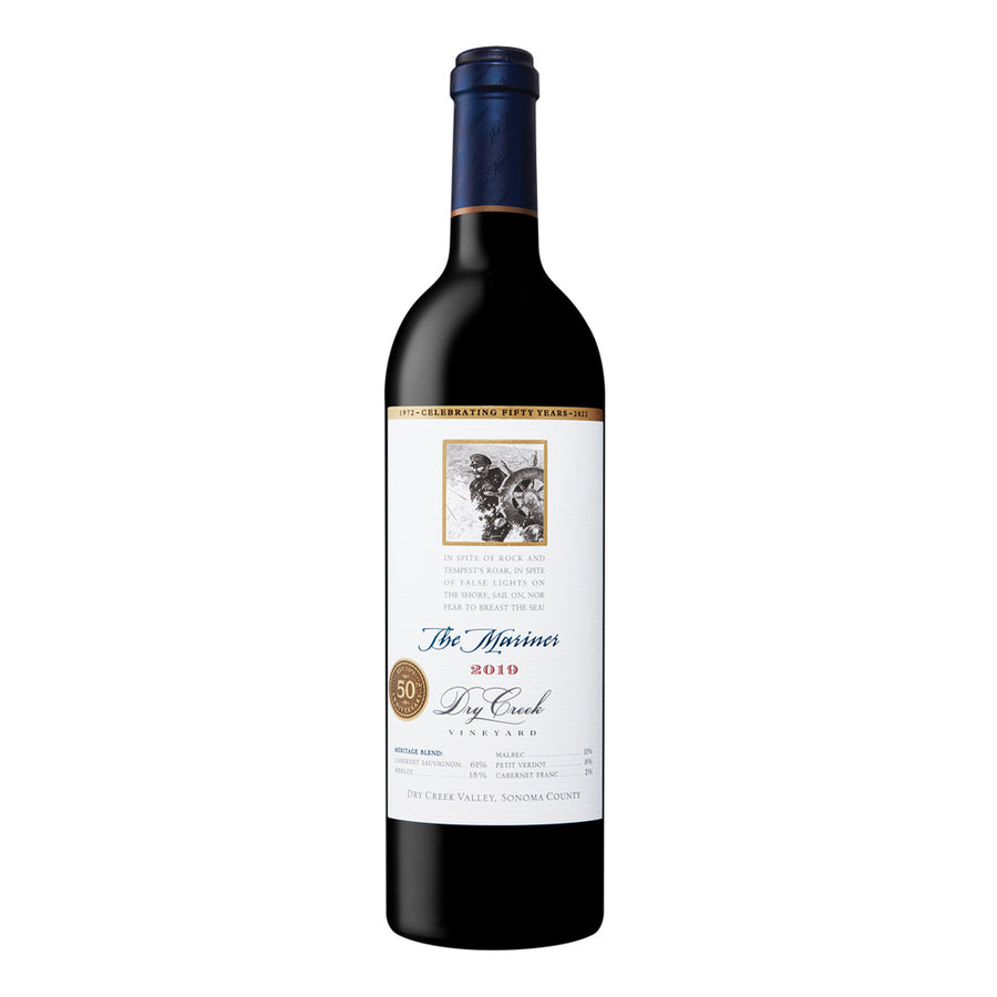 Bottle of Dry Creek The Mariner wine, Available from Renard Creek in Northern California