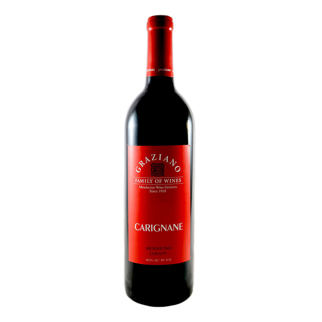 Graziano carignane red wine, like that available some Renard Creek in Northern California.