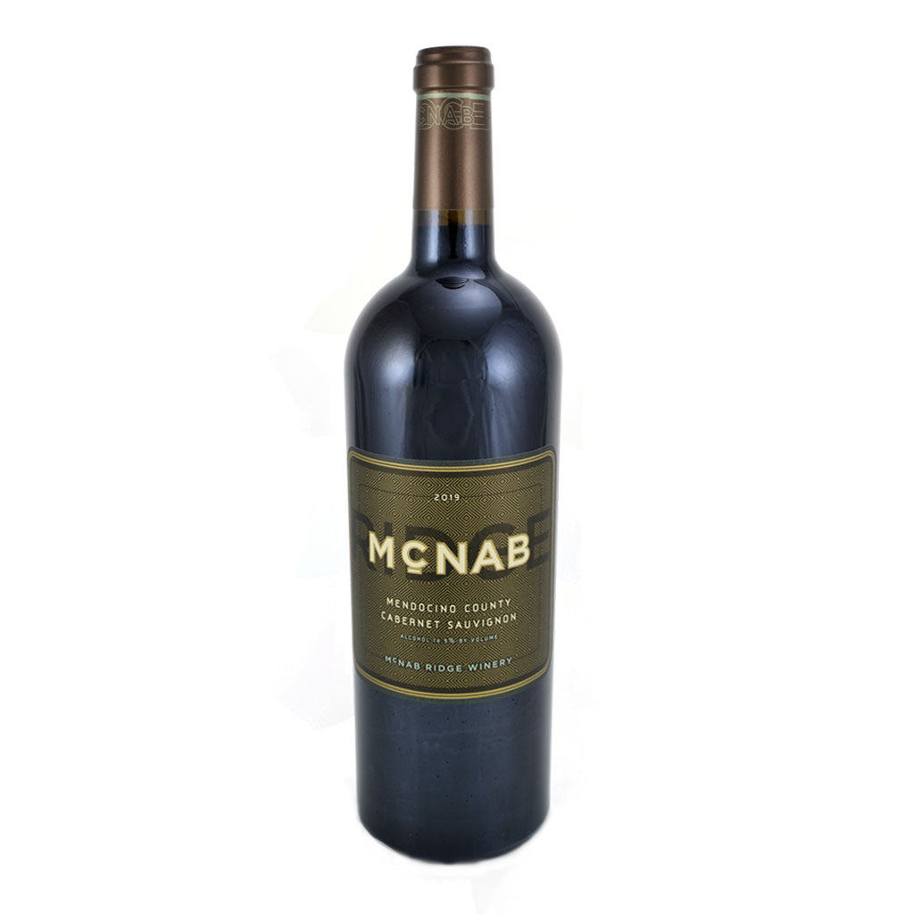 McNab Ridge cabernet bottle.