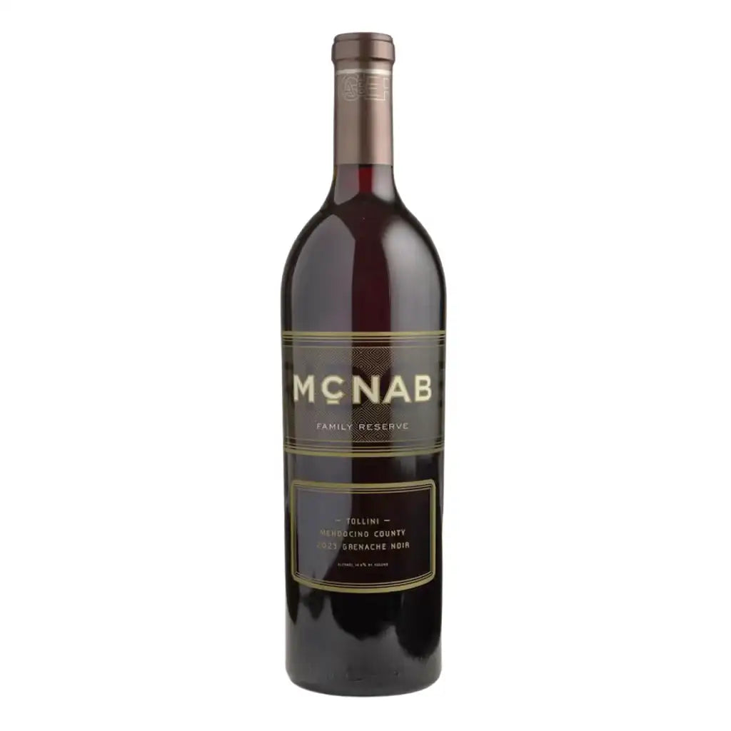 Bottle of McNab Tollini Vineyard Grenache Noir Red Wine