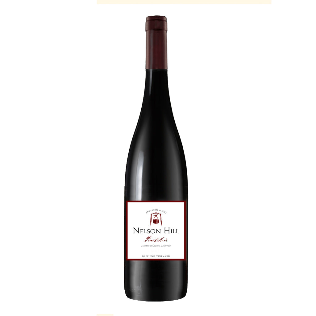 Nelson Hill Pinot Noir Red wine, available from Renard Creek in Northern California.