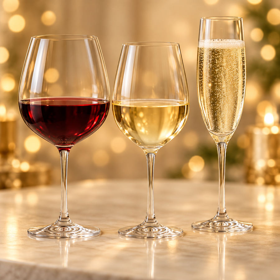 Red, White, Sparkling Trio