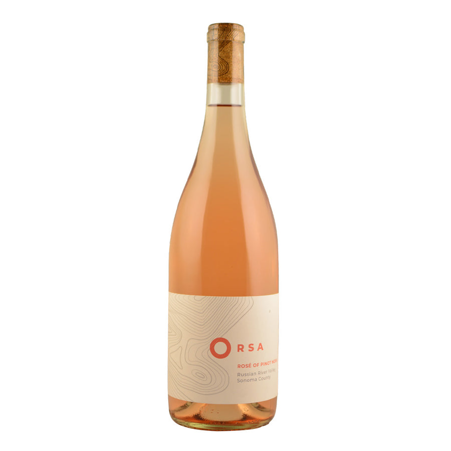 Bottle of 2024 Alta Orsa Rosé of Pinot Noir.