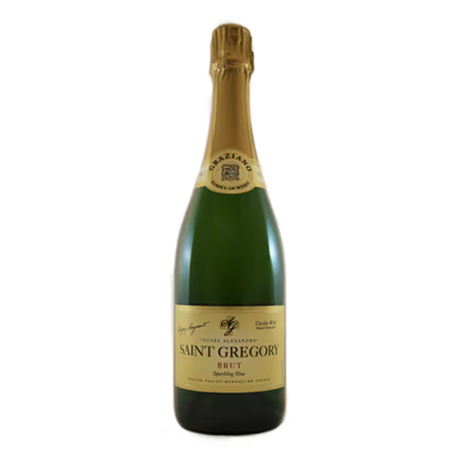 Bottle of Saint Gregory Sparkling Brut Cuvée Alexandra 14 Wine